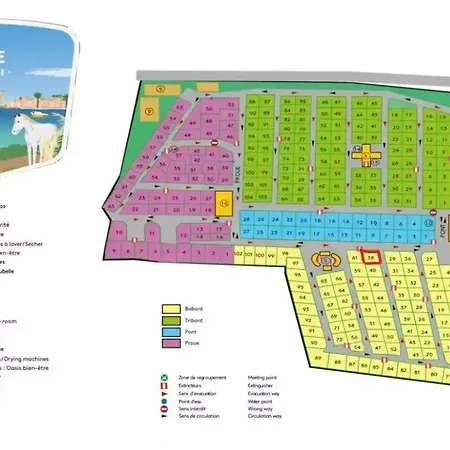 Campsite B038 - Mobil Au Marvilla Parks - La Marine 4 Etoiles Du Roi